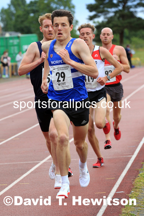3000 metres, 2022 NEGP Monkton No 4, June 29th. Photo: David T. Hewitson/Sports for All Pics